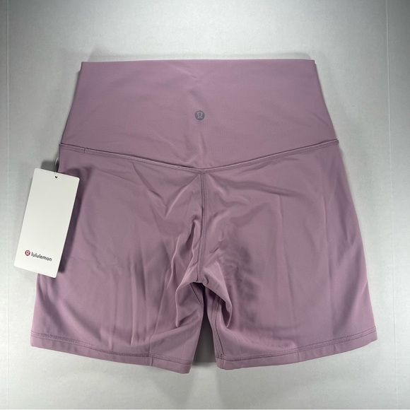 Lululemon Align High Rise Short 6" Rose Blush Women's Shorts Size 8 - Picture 6 of 9